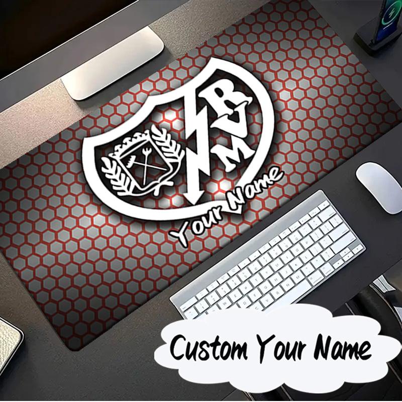 Custom Name Mouse pad Rayo Team Crest Mouse pad, Gaming Mouse Pad, keyboard pad, Desk Decor for computer notebook Fan Birthday Gift