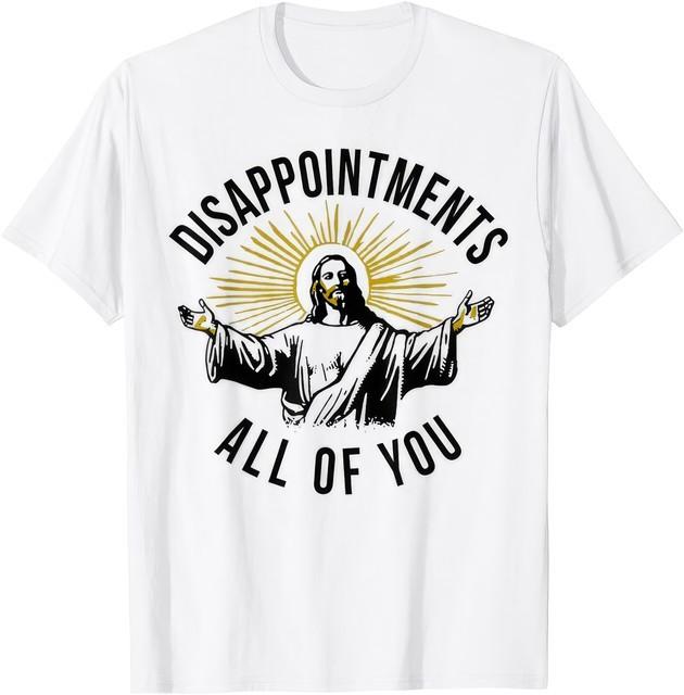 Jesus Disappointments All Of You Bold Faith T Shirt S разноцветный