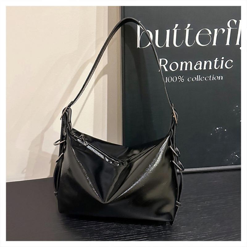 

Niche design fashionable large-capacity shoulder bag women s new large-capacity commuter portable small square bag чёрный