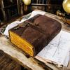 Antique Leather Bound Journal with Key Lock | Handmade Vintage Diary