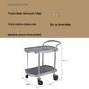 Stainless Steel Multi-purpose Serving Trolley