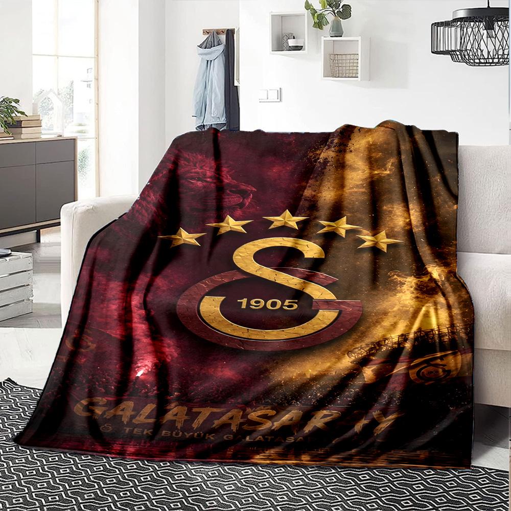 Galatasaray S.k Blanket Ultra-Soft Suitable for Office Chair Bed Office All-Season Use Stylish Decor Gift for Travel Home Birthdays