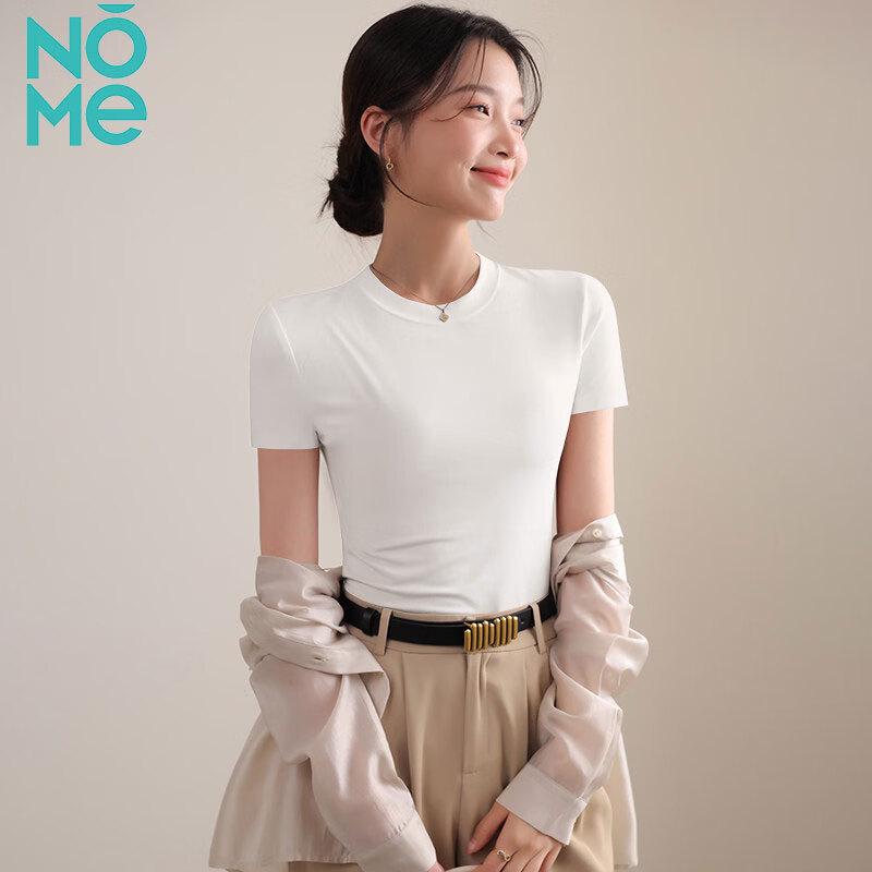 NOMe Women s Cool-Touch Slim Fit Round Neck T-shirt XL