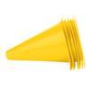 6pcs 18cm Soccer Training Cone Football Barriers Plastic Marker Holder Accessory (Red)