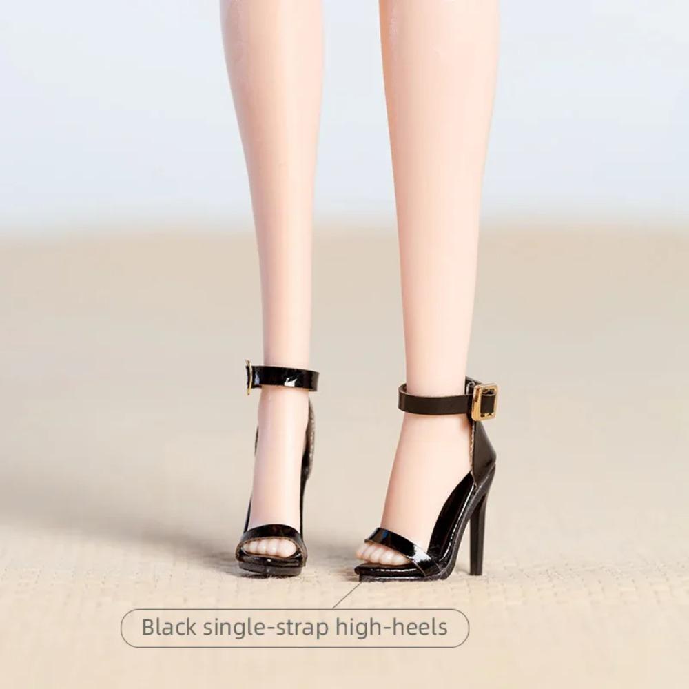 32cm Supermodel Doll High Heels Ankle Boot 1/6 BJD Shoes Accessories Wearable Princess Girl Doll Shoes DIY Toys Collector