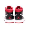 Jordan 1 Mid Black Gym Red White 554724-020