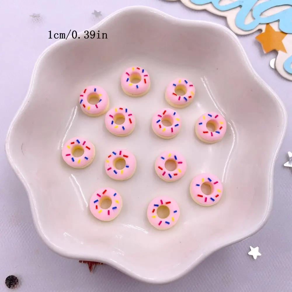 

50 шт. Барвисті смоляні міні-фігурки з розписом, сир, серце, зірка, шоколад, пончик, для нейл-арту, плоскі, кам яні, для скрапбукінгу, DIY декору, ремесел