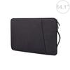 ND01D Polyester Felt Laptop Sleeve for 14.1 Inch Notebook, Waterproof Protective Carrying Bag with Front Pocket & Telescopic Handle