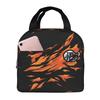 Custom DBZ Dragons Goku Ball Thermal Insulated Lunch Bag Women Men Warrior Resuable Lunch Tote for Outdoor Camping Travel