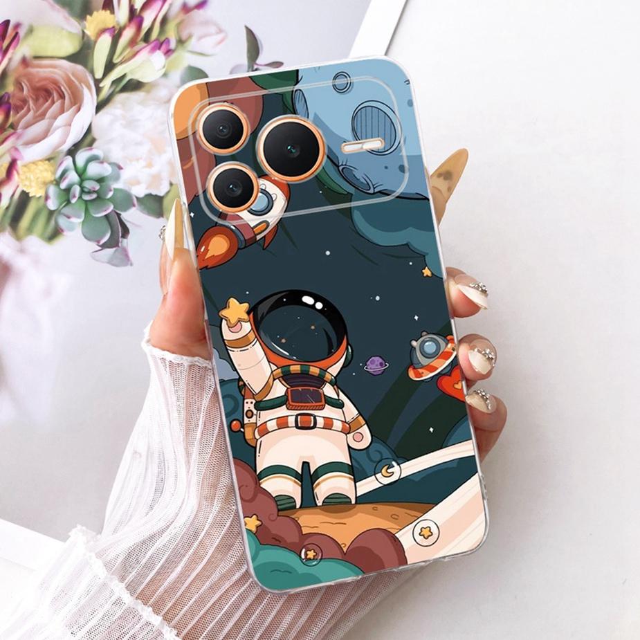For Honor Power 2 5G Case SER-AN00 Luxury Girl Peacock Painted Cover Soft Slim Phone Case For Honor Power Power2 5G Fundas Coque