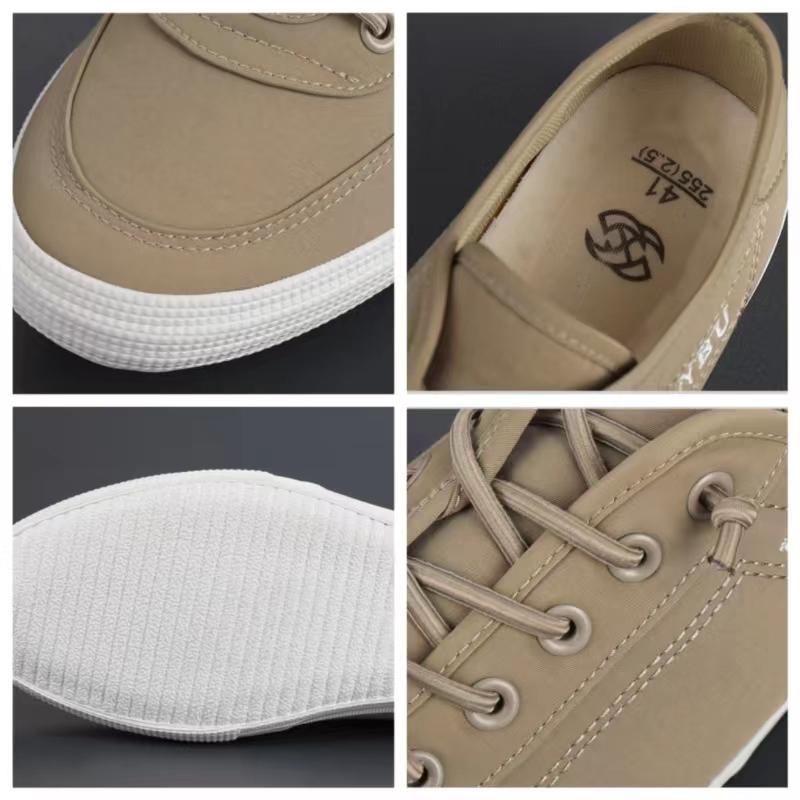Fashion 2024 New Shoes for Men Breathable Canvas Shoes Soft-soled Wear-resistant Men's Sports Shoes Men's High End Fashion Casual Shoes