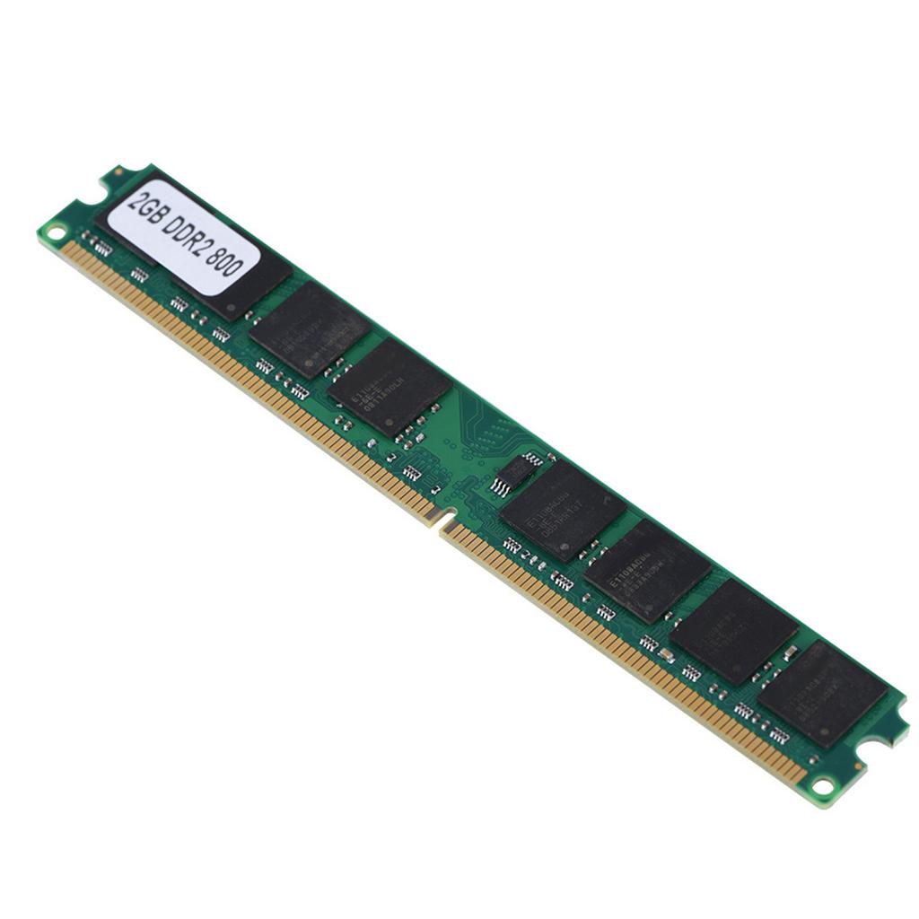 DDR2 2G 800MHz PC2 6400 PC Memory Ram 240Pin Module Board Compatible for Intel AMD
