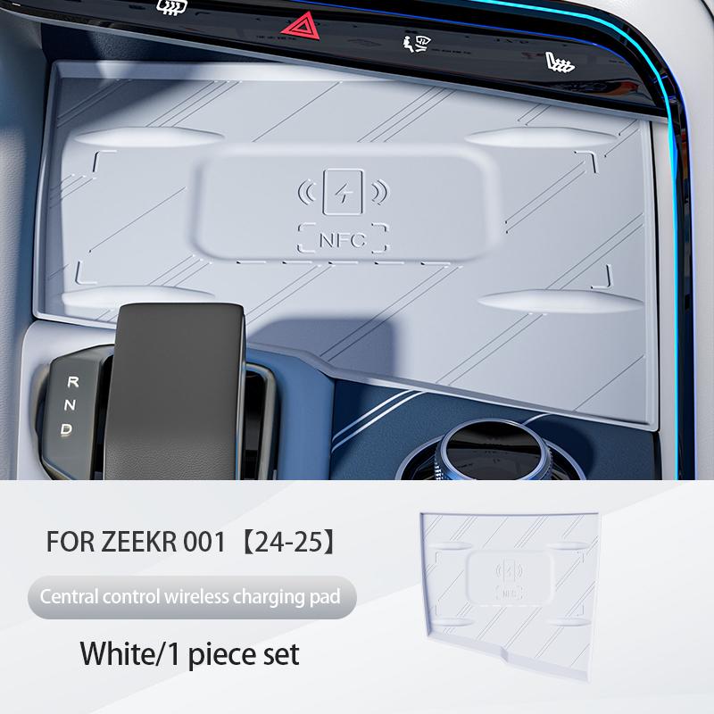 For ZEEKR 001 2025 2025 2025 Silicone pad for central control Wireless charging protective anti slip pad Car accessories