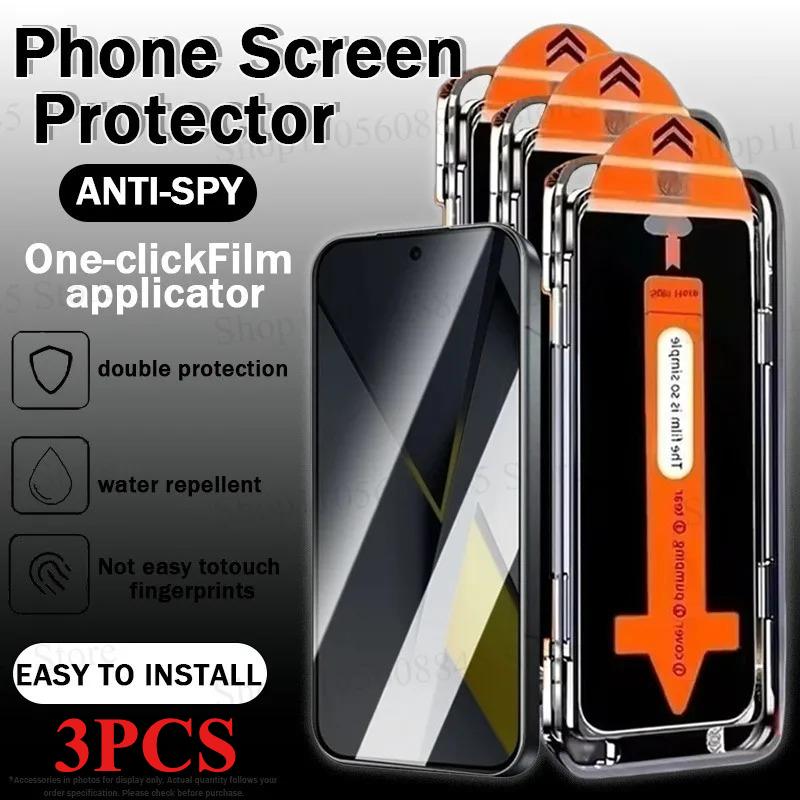 8K+HDR Anti-Spy ekrāna aizsargs Poco F9
