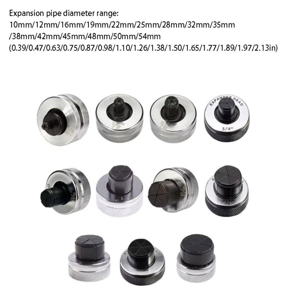 Steel Material Copper Tube Expander Head Cold Maintenance Tool Pipe Expander Accessory HVAC Tool