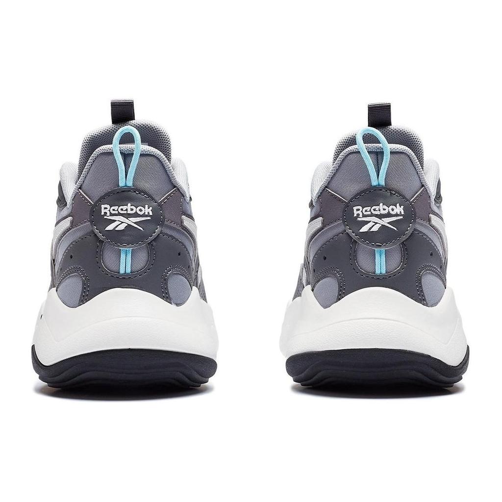 Reebok Turbo Restyle Retro Morandi Leather Low-Top Casual Running Shoes Unisex Sneaker Black White Gray GZ2396