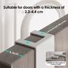 Behind The Door Hook No Drill Hooks Easy Hanging Waterproof Hook for Bathroom Kitchen Bedroom Balcony