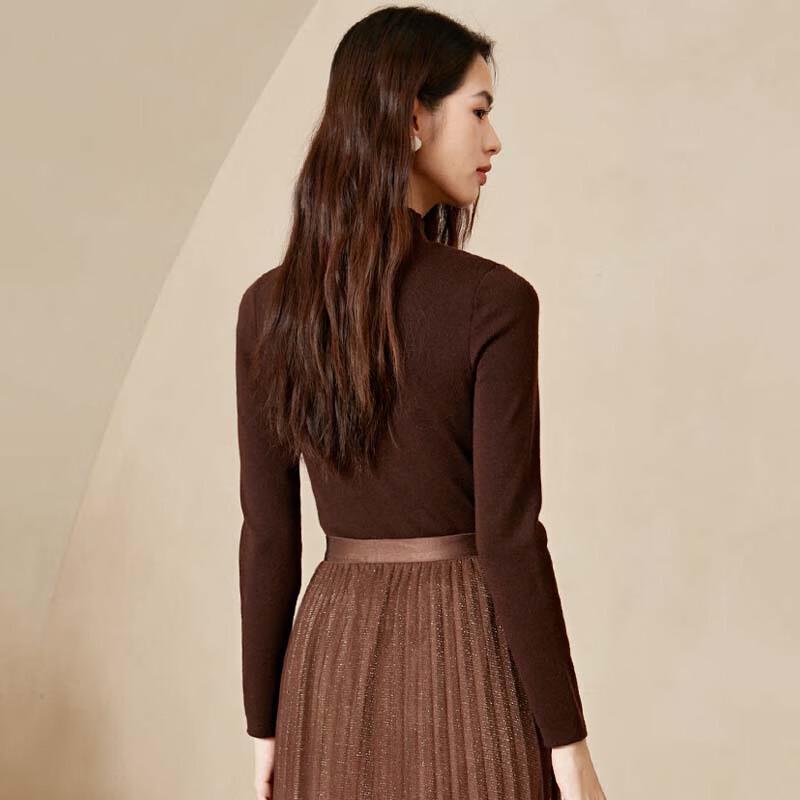 JESSIE Women's Slim-Fit Turtleneck Knit Sweater