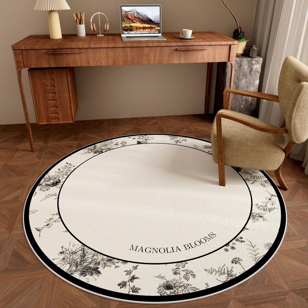 Imitation Sisal Pineapple Circle Circular Carpet Living Room Rocking Chair Carpet Bedroom Coffee Table Carpet Dirt Resistant Wear-resistant Floor Mat