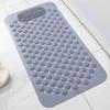 Eco-friendly Non-slip PVC Bath Mat for Bathroom, Shower, or Toilet - Waterproof & Massaging