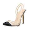 New Slingbacks Women Pumps Sexy High Heels Pointed Toe Stiletto Summer Shoes Woman Party Wedding