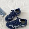 Women Flat Sports Shoes  Spring  Round Toe Soft Sole Anti-slip Wear-resistant Low-top Single Shoe  Casual Sneakers