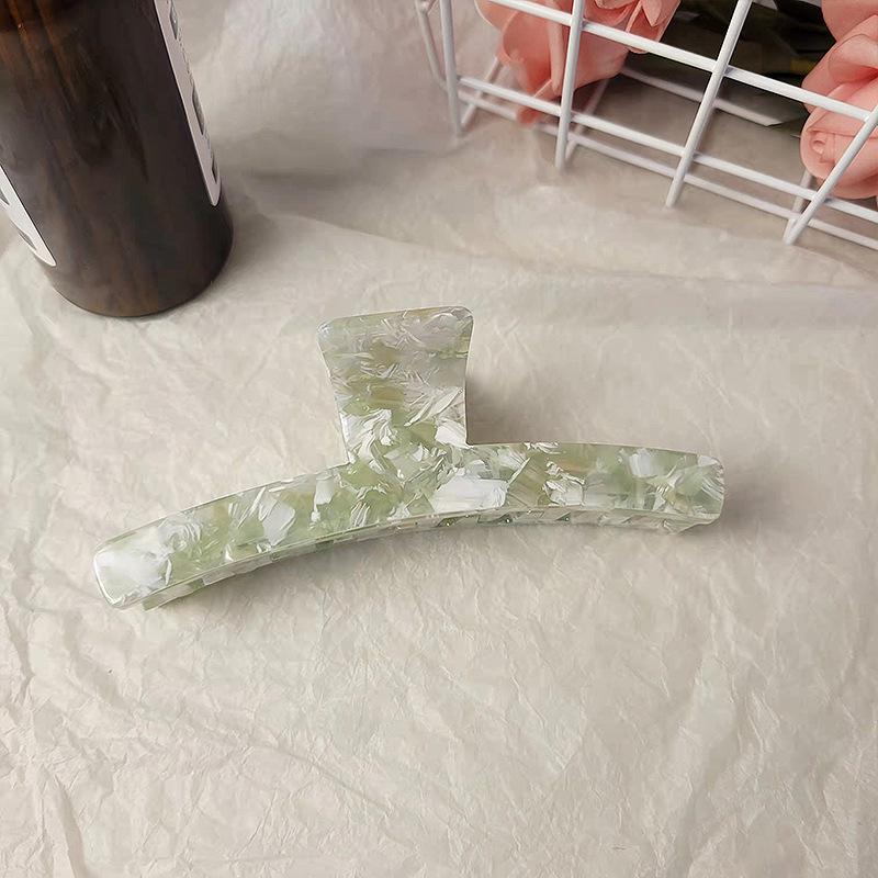 2025 Korean Elegant Acetate Hair Clip for Bun - Large Size