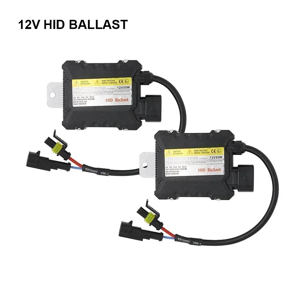 H7 DC 55W Vorschaltgerät Kit HID Xenon Scheinwerferlampe 12V H1 H3 H11 880 9005 9006 H4 Hid Kit 4300k 6000k 8000k Halogenlampe ersetzen