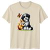 Animals Pets Dog Cat Friendship Graphic Tee Unisexs Unisexs TShirt