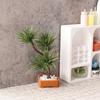 Artificial Pine Plant Miniature For Dollhouses Scene Plastic Pine Toy Accessory Retro Life Scene Photo Props