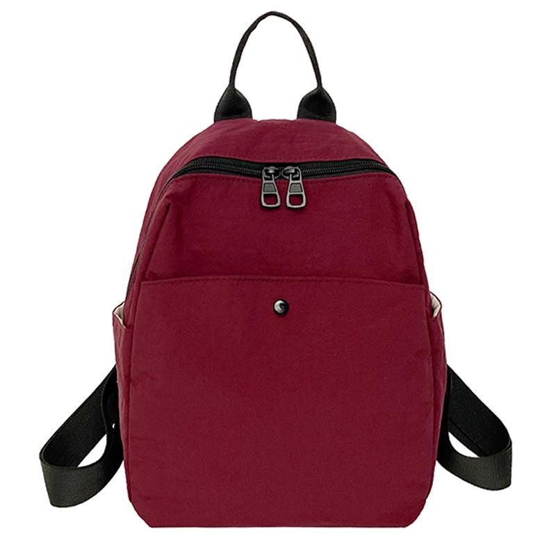 

Женский легкий рюкзак большой емкости износостойкий рюкзак дорожная сумка красный