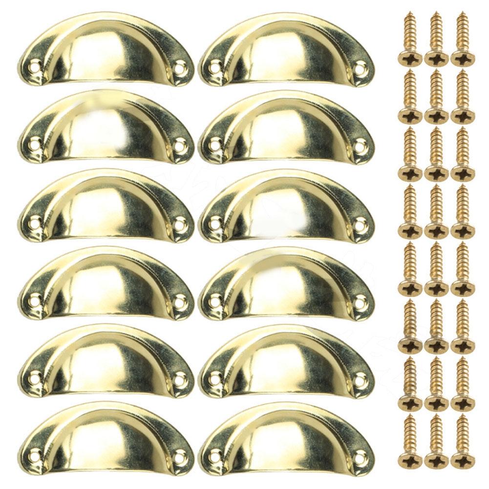 Retro Handle 8.1*3.5cm Chrome Easy Care Green Bronze