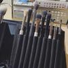 15 Pockets Stand-up Makeup Brush Holder Organizer Bag Cosmetics Storage Pouches