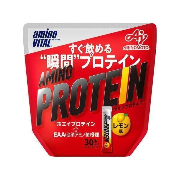 Ajinomoto Amino Vital Amino Protein Cassis Flavor / Lemon Flavor (1 Box; 60 Sticks) / Lemon Flavor (30 Sticks;129g)