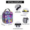 Colorful Bohemian Pattern Insulated Lunch Bag for Women Children Portable Food Boxes Thermal Lunch Box Tote