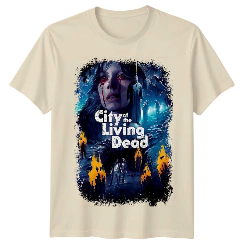 City Of The Living Dead () Movie Poster Inspired Tshirt Retro Tee Unisex