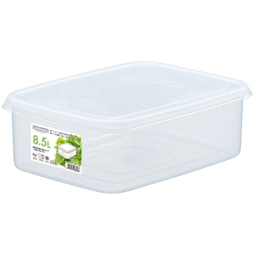 Iwasaki Industries Antibacterial and Stain-Resistant Storage Container, Jumbo Case, Large, 8.5L, B-884 KB, Made In Japan