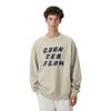 Li-Ning Counterflow Sweatshirts Unisex Yellow Gray Crew Neck Moderate Regular