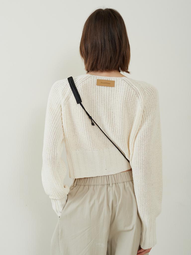 FROMWHERE Baloon Fit Two Tucked Pants Beige