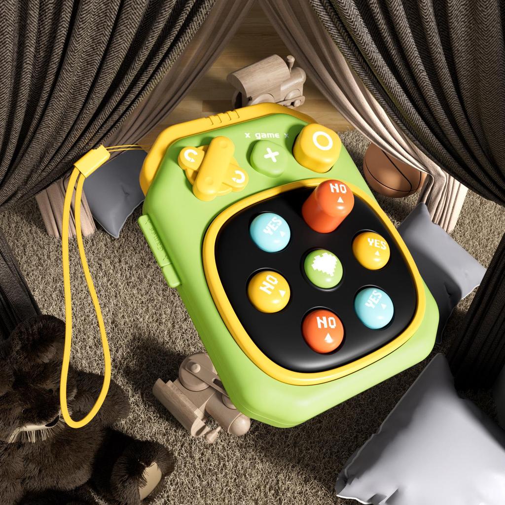 Whack-a-Mole Press-and-Play Toy for Toddlers 1-2 Years - Early Learning & Educational Fun