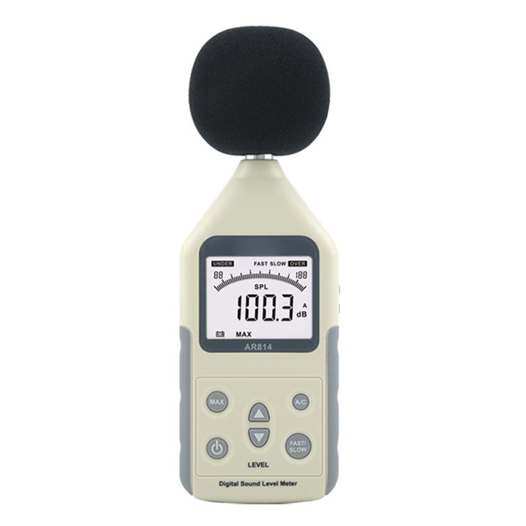 AR814 Digital Sound Level Meter Noise Tester 30-130db