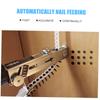 Automatic Chain Nail Gun Adapter Power Drill Attachment With Screws Woodworking Tool Auto Feed Screwdriver Tape Chain