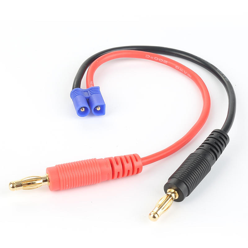 

Адаптер зарядного кабелю від EC2 до штекера Banana для квадрокоптера Hubsan H501S X4