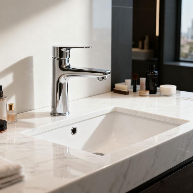 Bathroom Faucets Basin Faucet Bathtub Copper Single Hole Faucet with Water Pipe and Accessories Bathroom Faucet Home Accessories