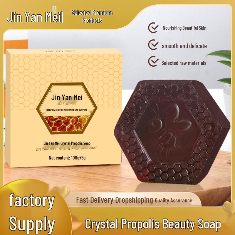 Jinyanmei Aloe Hydrating & Oil-Control Handmade Soap - Cleansing, Anti-Mite, Moisturizing Face Wash