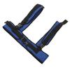 Wheelchair Belt Support Vest Adjustable Wheelchair Belt Breathable Whole Body Blue Seatbelt