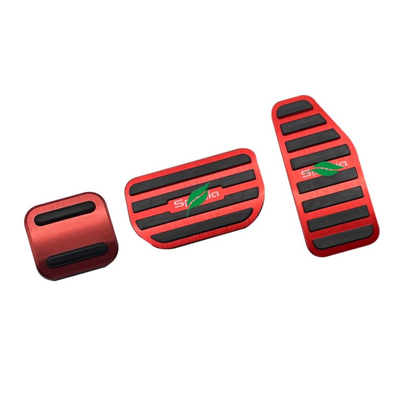 TADOKAPATU Pedal Covers for Suzuki Spacia and Spacia Gear Brake and Accelerator Safe Fits Aluminum Alloy and Interior Set Includes Installation