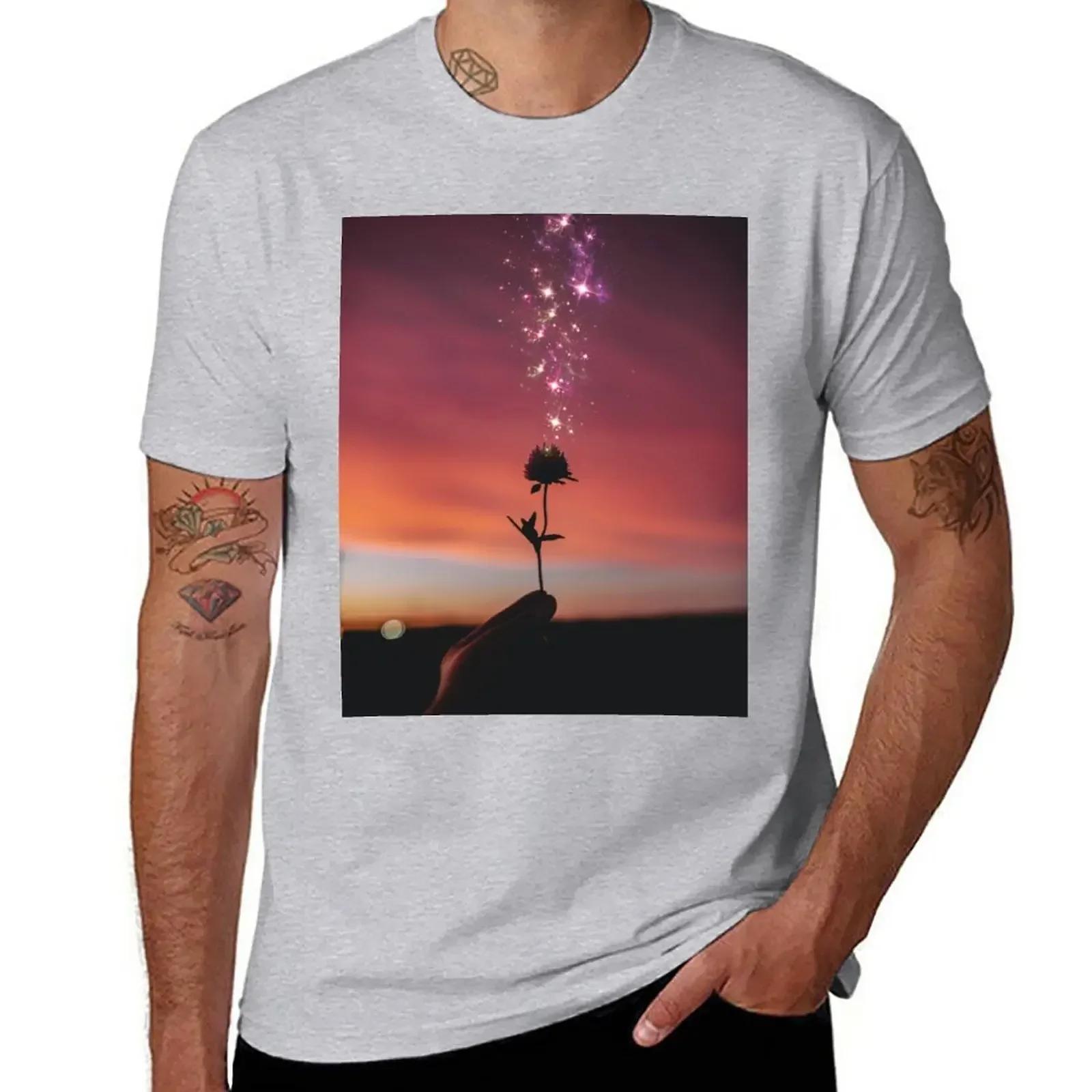 Rose at Sunset T-Shirt quick-drying plain designer t shirt men XXL