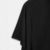 Summer new European and American asymmetrical turtleneck pullover pleated knitted thin long dress