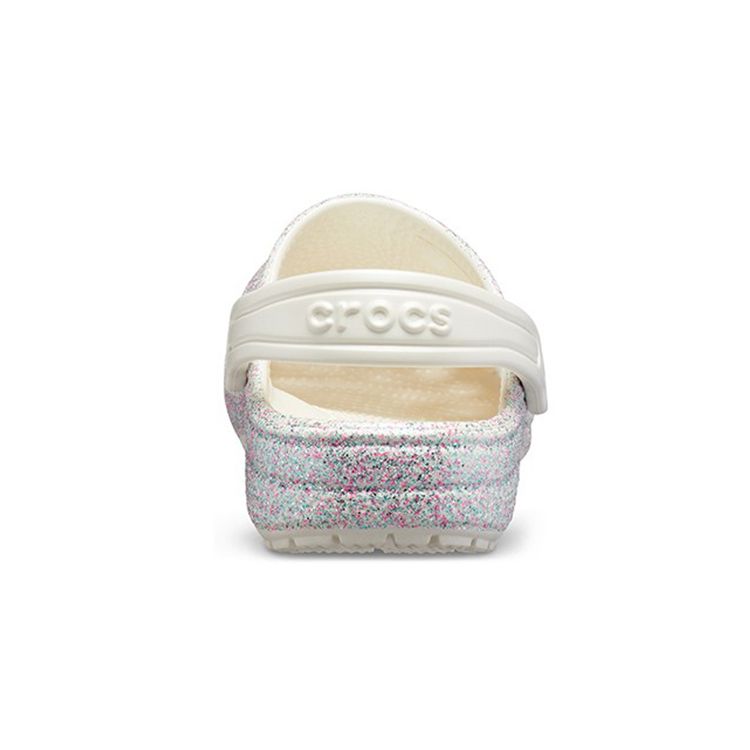 Crocs Classic Clog Outdoor Head Cover Flat Classic Shiny Sports Kids Clogs Kids Footwear Oyster 205441-159